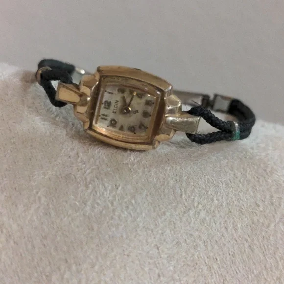 Elgin Accessories Vintage Ladies Elgin Watch Sw K Rgp Bezel